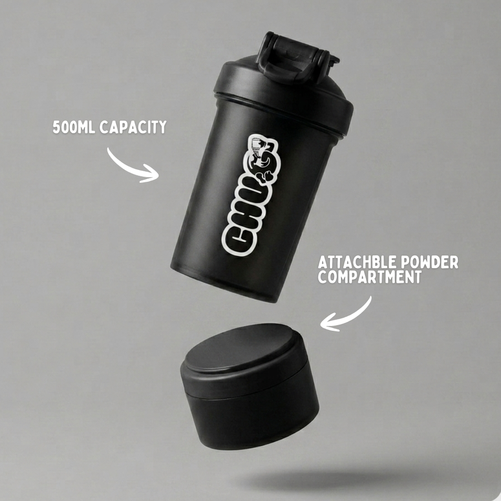 SHAKER BOTTLE WITH CAPSULE