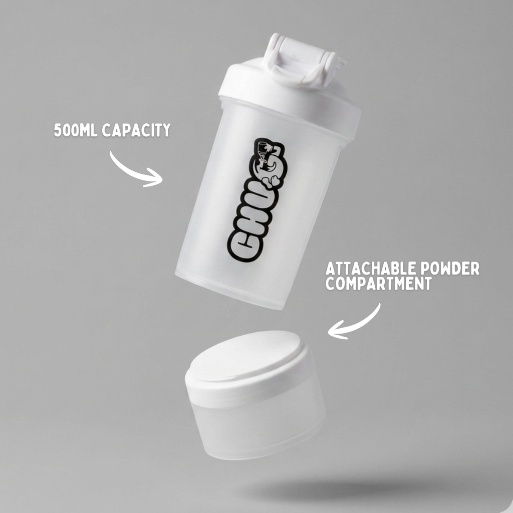 SHAKER BOTTLE WITH CAPSULE
